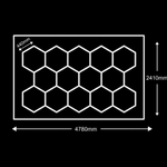 Lumière Hexagonale LED SHOWROOM